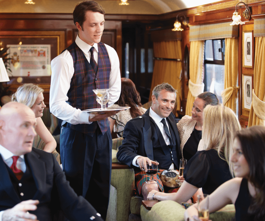 The Royal Scotsman wagon restauracyjny